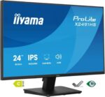 Iiyama ProLite XB2491HS-B1  24" Zwart 120Hz 1ms  (FHD. Hoogte verstelbaar. Speakers) DisplayPort. HDMI