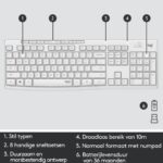 Logitech MK295 Silent Wit Wireless Retail - Afbeelding 3