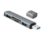 Logilink 2 Port, USB-A --> USB-A 3.2 + cardreader