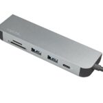 Logilink Cardreader en Docking 1xVideo USB-C, 60W, 4K, 6 Port