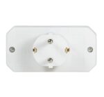 Stekkerdoosadapter 3-voudig / Wit / LogiLink - Afbeelding 2