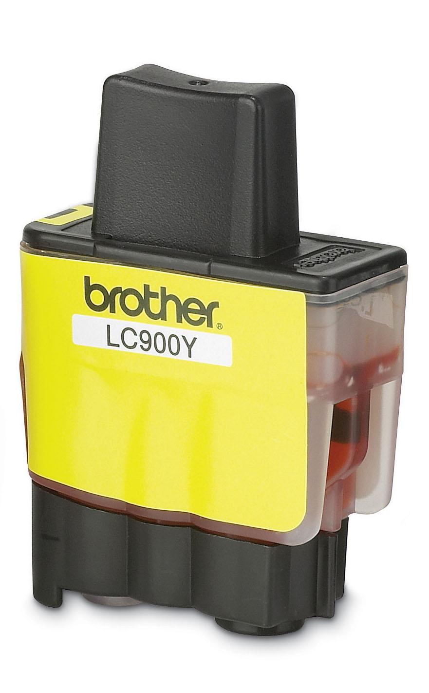 a11225 Brother LC-900Y (Tot 400 pagina's met 5% bedrukt) Geel - Afbeelding 1