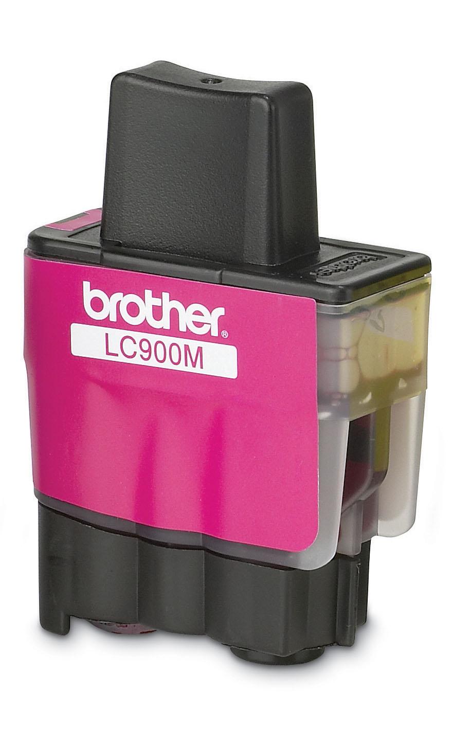 a11226 Brother LC-900M (Tot 400 pagina's met 5% bedrukt) Magenta - Afbeelding 1