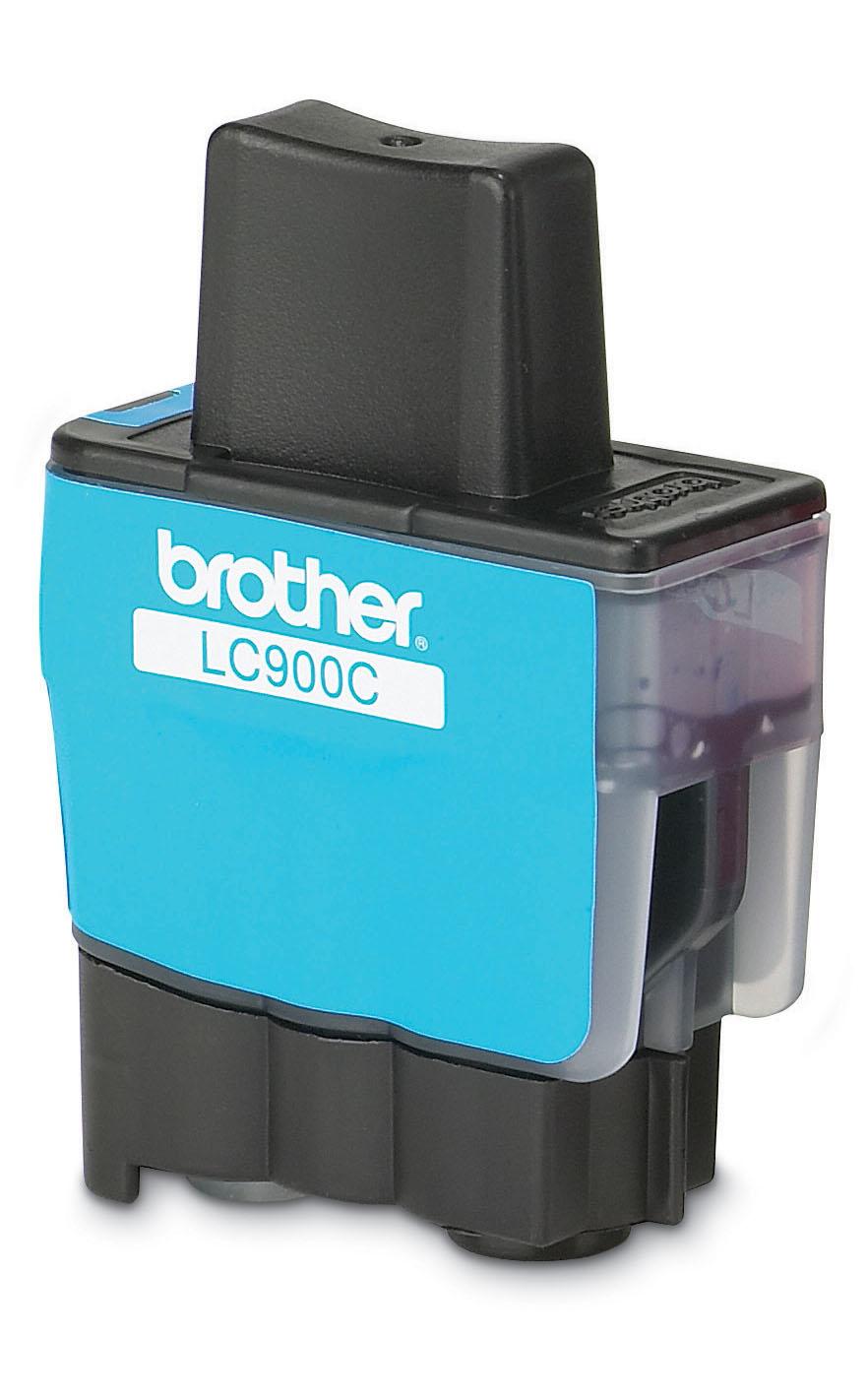 a11227 Brother LC-900C (Tot 400 pagina's met 5% bedrukt) Cyaan - Afbeelding 1