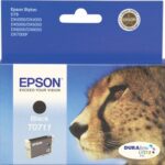 Epson T0711 Inktcartridge Black (Bevat 7ml)