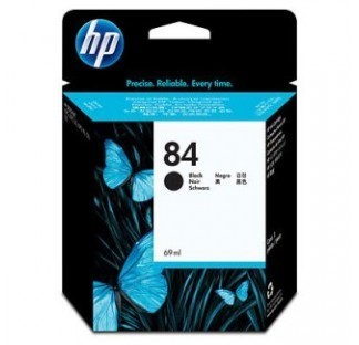 a13295 HP 84 Inktcartridge C5016A Zwart (tot 1200 pagina's met 5% bedrukt) - Afbeelding 1