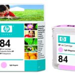 HP 84 Inktcartridge C5018A Licht Magenta(tot 1200 pagina's met 5% bedrukt)