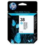 HP 38 LIGHT CYAN INK CARTRIDGE (14ml