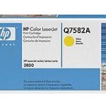 HP TONERCARTRIDGE GEEL COLOR LASERJET 3800 Q7582A (Tot  6000  pagina's met 5% bedrukt)