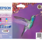 Epson T0807 Multipack black+colours (6x 7.4ml)