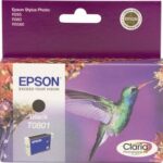 Epson T0801 Black Claria Photographic Inkcartridge for R265/R285/R360/RX560/RX585/RX685 (bevat 7.4 ml) 330 pagina's