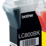 Brother LC-800BK (Tot 500 pagina's met 5% bedrukt) Zwart OEM