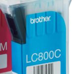 Brother LC-800C (Tot 400 pagina's met 5% bedrukt) Cyaan OEM
