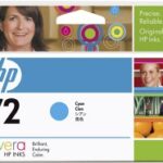 HP 72 Cartridge C9371A Cyaan (130ml)
