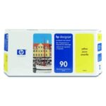 HP 90 Printkop en printkopreiniger-Geel (Bevat 225 ml)