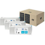 HP 81 Multi pack C5067A - Cyaan (3 X 680ML)