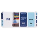 Hp 81 printkop & printkopreiniger C9454A -  licht cyaan