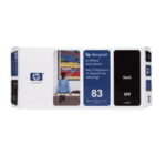 Hp 83 printkop met printkopreiniger UV C4960A - Zwart