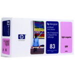 Hp 83 printkop met printkopreiniger UV C4965A - Licht magent