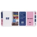 Hp 81 Printkop en printkopreiniger C4955A - licht magneta