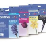 Brother LC-970 Multipack black+colours (tot 350 pagina's met 5% bedrukt)