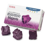 Xerox - CONSUMABLES (SOHO) INK CARTRIDGE MAGENTA SOLID 3PC F/ PHASER 8500/8550