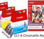 Canon CLI-8 C/M/Y Multi-Pack (ca 4x7 ml)