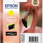Epson T0874 geel (bevat 11.4ml)