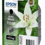Epson T0598 Mat black (Bevat 13 ml)