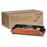 Xerox Toner f Phaser 6280  Cyan (2.200 pagina's met 5% bedrukt)