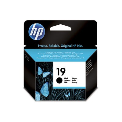 a2673 HP 19 black (tot 485 pagina's met 5% bedrukt) - Afbeelding 1