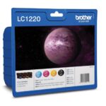 Brother LC-1220 zwart en drie kleuren (tot 300  pagina's met 5% bedrukt)
