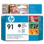 HP 91 printkop foto zwart en licht cyaan