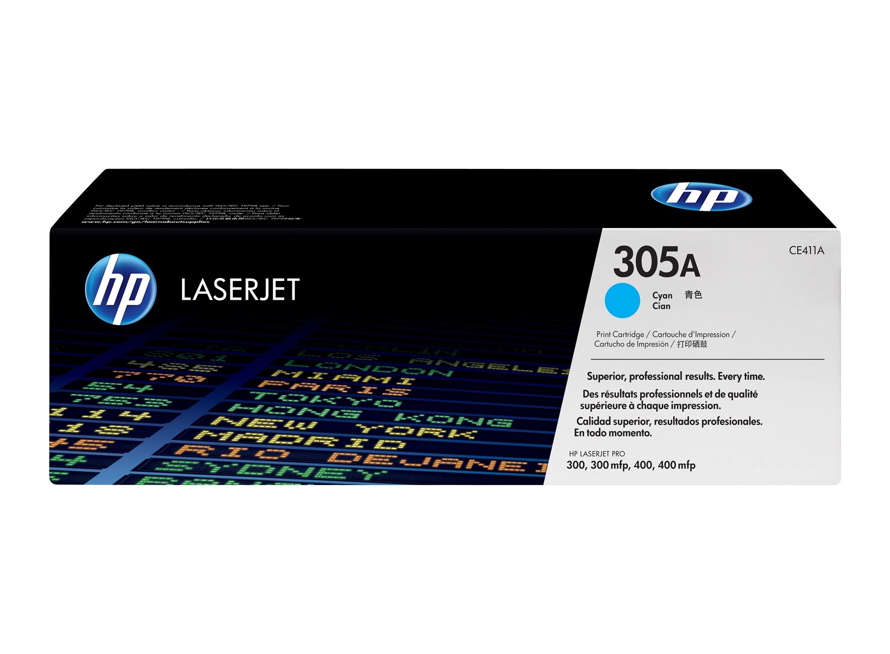 a41615 HP toner LJ COLOR PRO400 cyaan (2.600) CHIP NEW (tot 2600 pagina's met 5% bedrukt) - Afbeelding 1