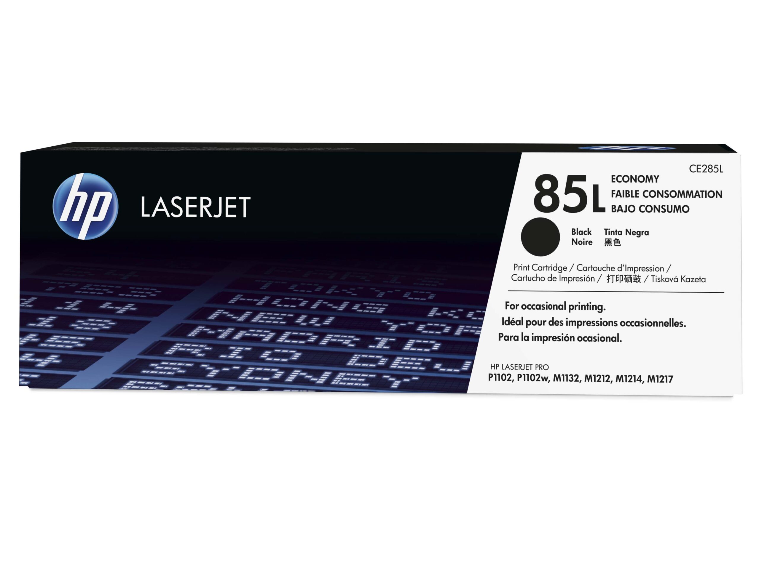 a42066 HP toner 85L black economy (tot 700 pagina's met 5% bedrukt) - Afbeelding 1