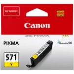 Canon CLI-571Y yellow (tot 347 pagina's met 5% bedrukt)