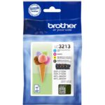 Brother LC-3213VAL  Voordeelverpakking 1x LC-3213BK + 1x LC-3213C + 1x LC-3213M + 1x LC-3213Y