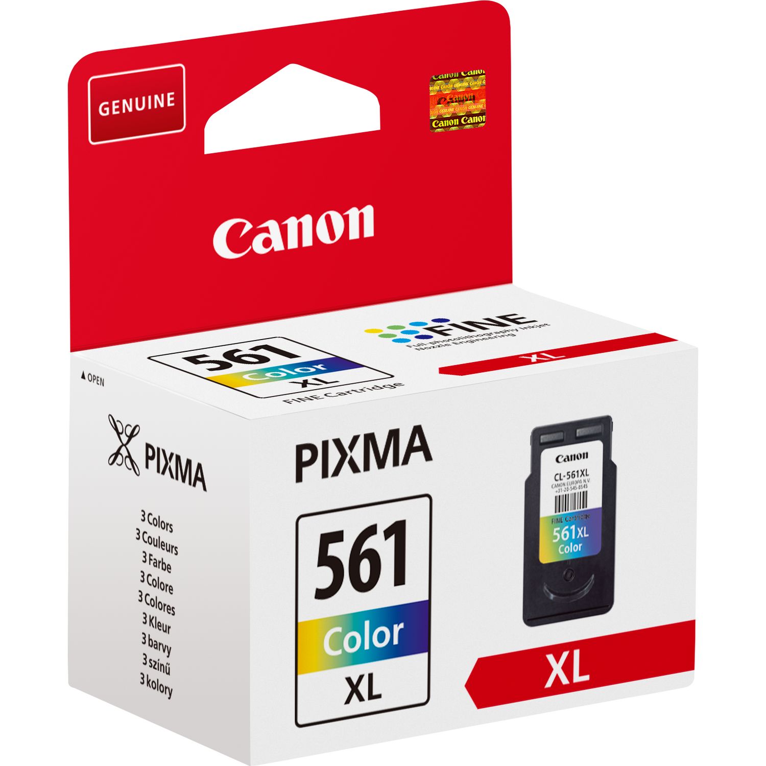 a47731 Canon 561XL color (tot 300 pagina's met 5% bedrukt) - Afbeelding 1