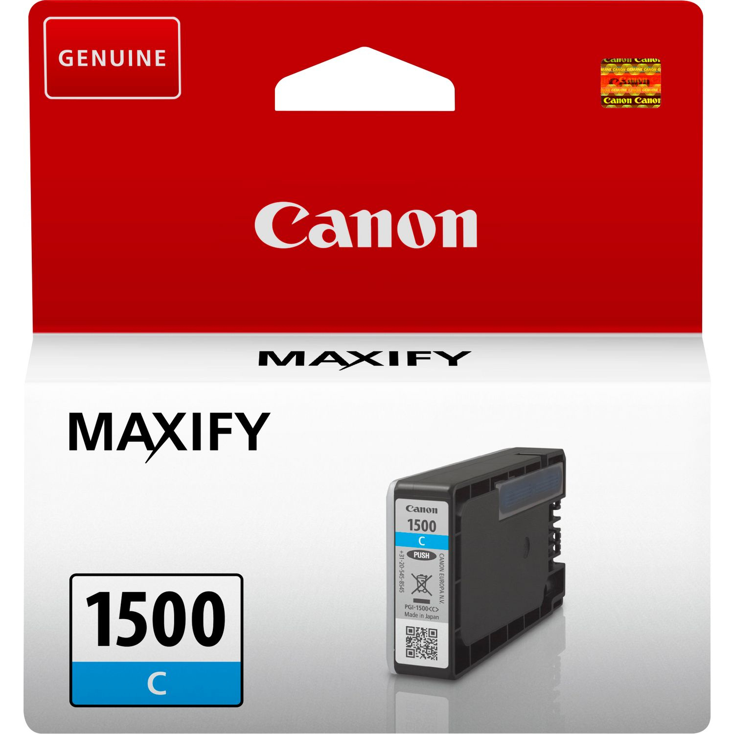 a47883 Canon PGI-1500C cyaan (4.5ml) - Afbeelding 1