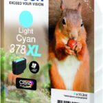 Epson 378XL light cyaan (tot 830 pagina's met 5% bedekt)
