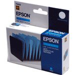 Epson T0422 cyaan (tot 420 pagina's met 5% bedrukt)