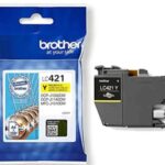 Brother LC-421Y yellow (tot 200 pagina's met 5% bedrukt)