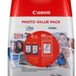 Canon PG-545XL / CL-546XL Multipack met fotopapier zwart en kleur (700pag met 5% dekking)