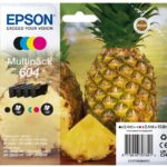 Epson 604 Multipack Z/C/M/G 10.6ml (Origineel) pin