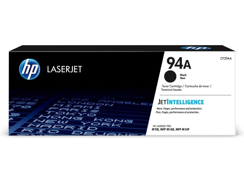 a58138 HP 94A toner zwart hoge capaciteit (1200pagina's bij 5% bedrukt) - Afbeelding 1
