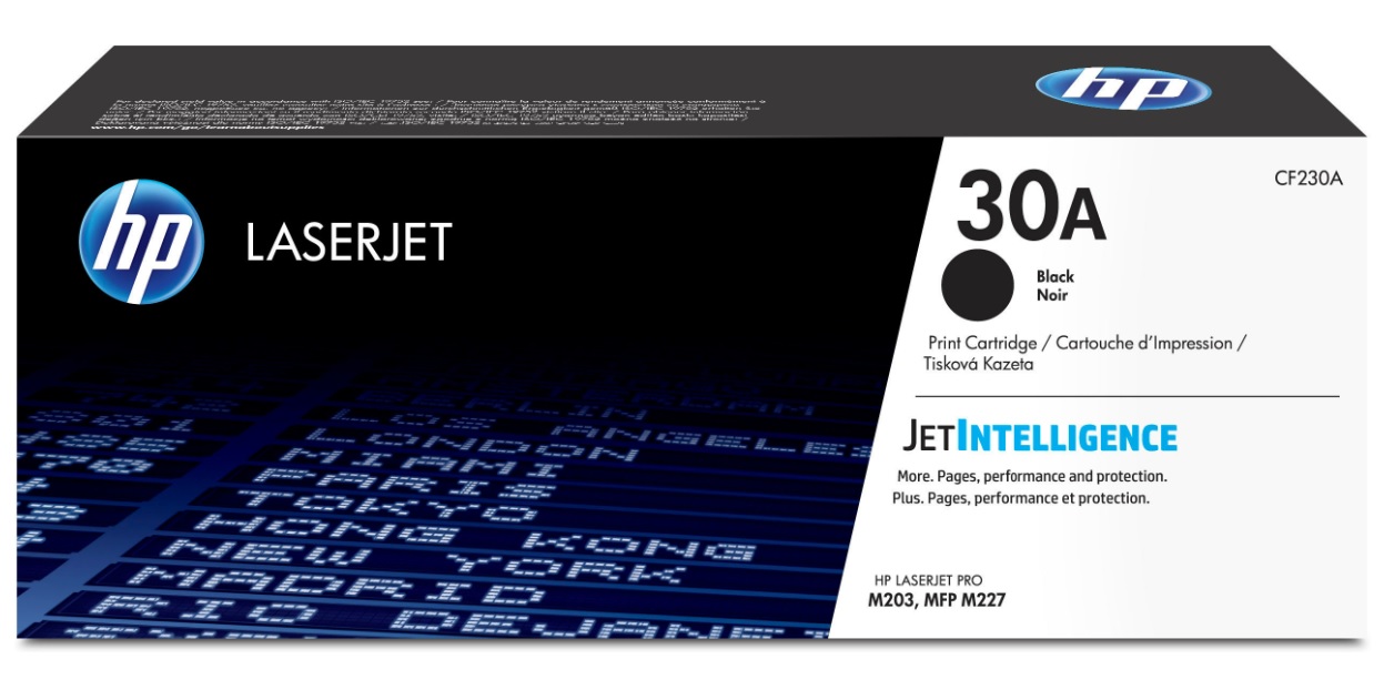 a58215 Hp No. 30A Zwart 1.600 pagina`s (Origineel) - Afbeelding 1