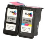 FLWR Canon PG-545X  &  PG-545X zwart (320 pagina's zwart/ 370 pagina's kleur)    (Combinatiepakket Canon MG255x Huismerk (remanufactured)) - Afbeelding 2