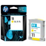 HP 11 yellow (bevat 28 ml - tot 1.750 pagina's met 5% bedrukt)