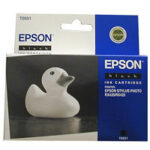 Epson T0551 Zwart (Bevat 8ml - tot 290 pagina's met 5% bedrukt)