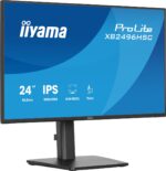 iiyama ProLite XB2496HSC-B1 - 24 inch - Full HD - IPS 144Hz USB-Hub (2x) - Verstelbaar - USB-C (65 watt)